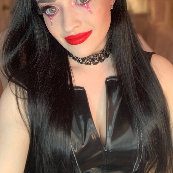 Maniere De Voir RACER NECK HIGH SHINE BODYSUIT - BLACK - Size US 0 - Picture 5 of 5